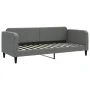 Sofa bed with dark gray fabric mattress 80x200 cm by vidaXL, Beds and slatted bases - Ref: Foro24-3196794, Price: 311,50 €, D...