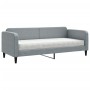 Schlafsofa mit hellgrauer Stoffmatratze 80x200 cm von vidaXL, Betten und Lattenroste - Ref: Foro24-3196793, Preis: 316,61 €, ...