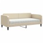 Schlafsofa mit cremefarbener Stoffmatratze 90x200 cm von vidaXL, Betten und Lattenroste - Ref: Foro24-3196802, Preis: 311,94 ...