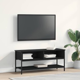 Gabinete de TV Roble negro 100 x 35 x 45 cm