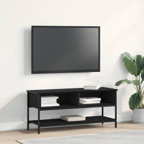 Gabinete de TV Roble negro 100 x 35 x 45 cm