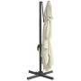 Hanging parasol with sand white aluminum pole 400x300cm by vidaXL, Umbrellas - Ref: Foro24-319912, Price: 207,37 €, Discount: %