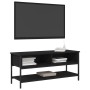 Gabinete de TV Roble negro 100 x 35 x 45 cm