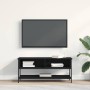Gabinete de TV Roble negro 100 x 35 x 45 cm