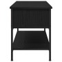 Gabinete de TV Roble negro 100 x 35 x 45 cm