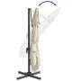 Hängender Sonnenschirm mit sandweißer Aluminiumstange 400 x 300 cm von vidaXL, Sonnenschirme - Ref: Foro24-319912, Preis: 207...