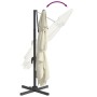 Hängender Sonnenschirm mit sandweißer Aluminiumstange 400 x 300 cm von vidaXL, Sonnenschirme - Ref: Foro24-319912, Preis: 207...