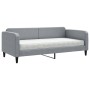 Sofá cama con colchón tela gris claro 90x200 cm de vidaXL, Camas y somieres - Ref: Foro24-3196798, Precio: 313,78 €, Descuent...