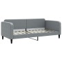 Sofá cama con colchón tela gris claro 90x200 cm de vidaXL, Camas y somieres - Ref: Foro24-3196798, Precio: 313,78 €, Descuent...