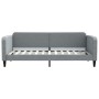 Sofá cama con colchón tela gris claro 90x200 cm de vidaXL, Camas y somieres - Ref: Foro24-3196798, Precio: 313,78 €, Descuent...