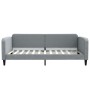 Sofa bed with light gray fabric mattress 100x200 cm by vidaXL, Beds and slatted bases - Ref: Foro24-3196803, Price: 341,86 €,...