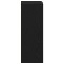 Mueble de pared Roble negro 69.5 x 34 x 90 cm