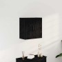 Mueble de pared Montaje en la pared Roble negro 60 x 31 x 60 cm en Taquillas y armarios de almacenamiento | Comprar online en Fo