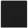 Mueble de pared Montaje en la pared Roble negro 60 x 31 x 60 cm