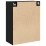 Mueble de pared Roble negro 69.5 x 34 x 90 cm