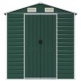Grüner Gartenschuppen aus verzinktem Stahl, 191 x 385 x 198 cm von vidaXL, Schuppen - Ref: Foro24-3188234, Preis: 513,81 €, R...