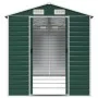 Cobertizo de jardín acero galvanizado verde 191x385x198 cm de vidaXL, Cobertizos - Ref: Foro24-3188234, Precio: 467,99 €, Des...