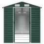 Grüner Gartenschuppen aus verzinktem Stahl, 191 x 385 x 198 cm von vidaXL, Schuppen - Ref: Foro24-3188234, Preis: 513,81 €, R...