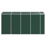 Grüner Gartenschuppen aus verzinktem Stahl, 191 x 385 x 198 cm von vidaXL, Schuppen - Ref: Foro24-3188234, Preis: 513,81 €, R...