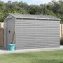 Cobertizo de jardín acero galvanizado gris claro 191x300x198 cm de vidaXL, Cobertizos - Ref: Foro24-3188244, Precio: 445,92 €...