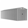 Gartenhaus aus hellgrauem verzinktem Stahl 191x725x198 cm von vidaXL, Schuppen - Ref: Foro24-3188249, Preis: 898,06 €, Rabatt: %