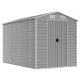 Cobertizo de jardín acero galvanizado gris claro 191x300x198 cm by vidaXL, Sheds - Ref: Foro24-3188244, Price: 454,89 €, Disc...