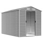 Cobertizo de jardín acero galvanizado gris claro 191x300x198 cm by vidaXL, Sheds - Ref: Foro24-3188244, Price: 454,89 €, Disc...