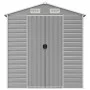 Cobertizo de jardín acero galvanizado gris claro 191x300x198 cm de vidaXL, Cobertizos - Ref: Foro24-3188244, Precio: 445,92 €...