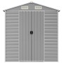 Cobertizo de jardín acero galvanizado gris claro 191x300x198 cm by vidaXL, Sheds - Ref: Foro24-3188244, Price: 454,89 €, Disc...