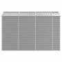 Gartenhaus aus hellgrauem feuerverzinktem Stahl 191x300x198 cm von vidaXL, Schuppen - Ref: Foro24-3188244, Preis: 446,71 €, R...