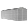 Cobertizo de jardín acero galvanizado gris claro 191x725x198 cm de vidaXL, Cobertizos - Ref: Foro24-3188249, Precio: 911,23 €...