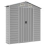 Cobertizo de jardín acero galvanizado gris claro 191x300x198 cm by vidaXL, Sheds - Ref: Foro24-3188244, Price: 454,89 €, Disc...