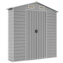 Gartenhaus aus hellgrauem verzinktem Stahl 191x725x198 cm von vidaXL, Schuppen - Ref: Foro24-3188249, Preis: 898,06 €, Rabatt: %