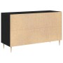 Vitrina Roble negro 100 x 36 x 60 cm Madera contrachapada