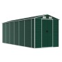 Grüner Gartenschuppen aus verzinktem Stahl, 191 x 555 x 198 cm von vidaXL, Schuppen - Ref: Foro24-3188236, Preis: 714,88 €, R...