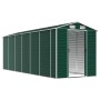 Grüner Gartenschuppen aus verzinktem Stahl, 191 x 555 x 198 cm von vidaXL, Schuppen - Ref: Foro24-3188236, Preis: 714,88 €, R...