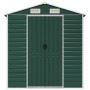 Grüner Gartenschuppen aus verzinktem Stahl, 191 x 555 x 198 cm von vidaXL, Schuppen - Ref: Foro24-3188236, Preis: 714,88 €, R...