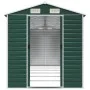 Grüner Gartenschuppen aus verzinktem Stahl, 191 x 555 x 198 cm von vidaXL, Schuppen - Ref: Foro24-3188236, Preis: 672,11 €, R...