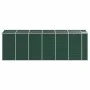 Grüner Gartenschuppen aus verzinktem Stahl, 191 x 555 x 198 cm von vidaXL, Schuppen - Ref: Foro24-3188236, Preis: 672,11 €, R...