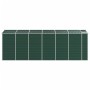 Grüner Gartenschuppen aus verzinktem Stahl, 191 x 555 x 198 cm von vidaXL, Schuppen - Ref: Foro24-3188236, Preis: 714,88 €, R...