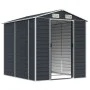 Cobertizo de jardín acero galvanizado antracita 191x215x198cm de vidaXL, Cobertizos - Ref: Foro24-3188254, Precio: 392,97 €, ...
