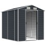 Gartenhaus aus verzinktem Stahl Anthrazit 191x215x198cm von vidaXL, Schuppen - Ref: Foro24-3188254, Preis: 424,72 €, Rabatt: %
