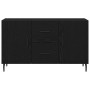 Vitrina Roble negro 100 x 36 x 60 cm Madera contrachapada