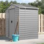 Gartenhaus aus hellgrauem verzinktem Stahl 191x130x198 cm von vidaXL, Schuppen - Ref: Foro24-3188242, Preis: 281,98 €, Rabatt: %