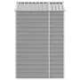 Light gray galvanized steel garden shed 191x130x198 cm by vidaXL, Sheds - Ref: Foro24-3188242, Price: 276,05 €, Discount: %
