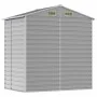 Light gray galvanized steel garden shed 191x130x198 cm by vidaXL, Sheds - Ref: Foro24-3188242, Price: 276,05 €, Discount: %