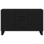 Vitrina Roble negro 100 x 36 x 60 cm Madera contrachapada