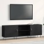 Gabinete de TV Roble negro 150 x 30 x 50 cm
