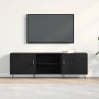 Gabinete de TV Roble negro 150 x 30 x 50 cm