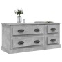 TV-Schrank aus betongrauem Sperrholz, 100 x 35,5 x 45 cm von vidaXL, TV-Möbel - Ref: Foro24-816452, Preis: 74,83 €, Rabatt: %